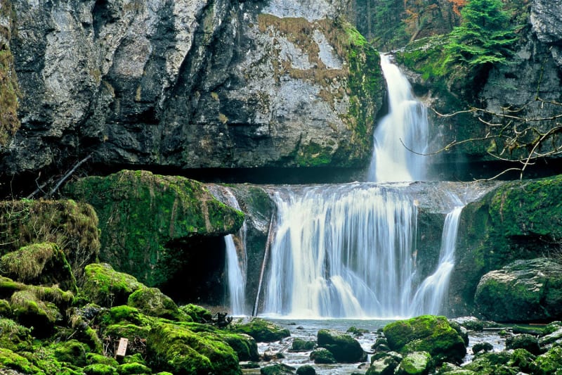 Boucle des trois belvédères à la Cascade de la Billaude - Le Vaudioux