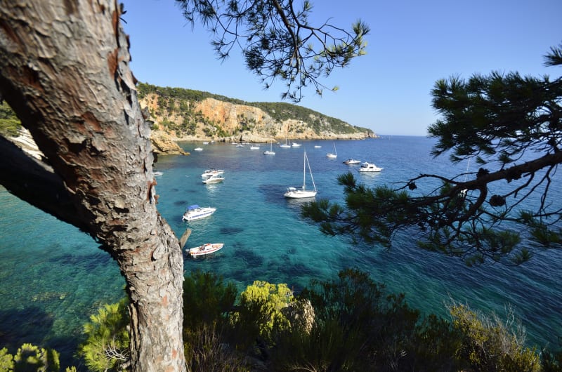 Col de Bougnon par Col de Peigros, avec retour par la mer à VTT - Roquebrune-sur-Argens