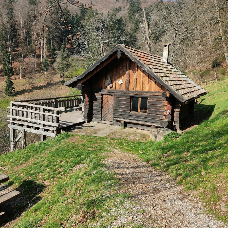 Ferme auberge du Bruckenwald à VTT - Masevaux-Niederbruck