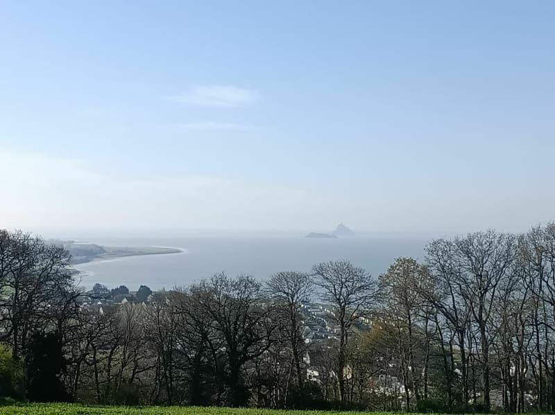 Balade au Saint Jean le Thomas avec vue de Mont Saint Michel - Saint-Jean-le-Thomas