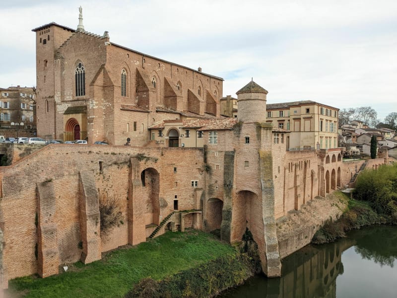 Route touristique direction Gaillac - Albi