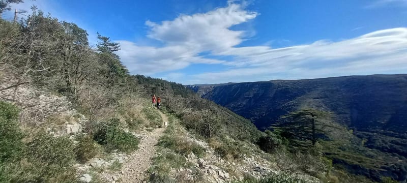 De Blandas au bois du Calo Rouge - Blandas