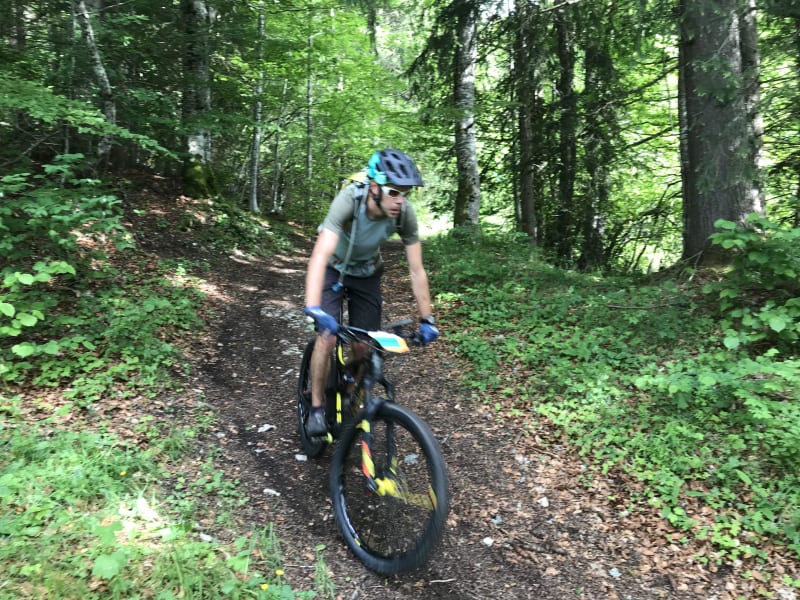 Caderousse à VTT - Orange