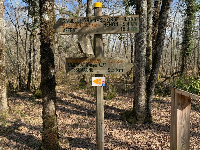 Fossemagne, sortie VTT par Ajat - Fossemagne