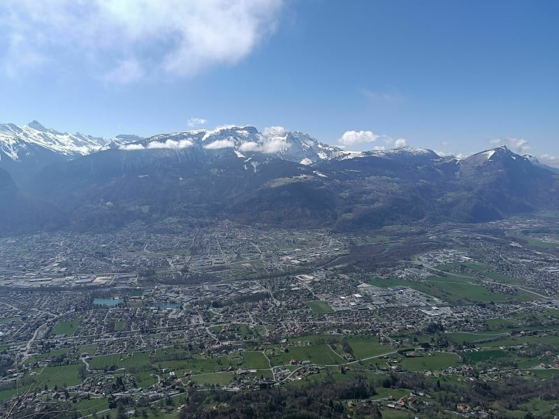 Le Mont Orchez depuis la vallée, en aller retour - Thyez