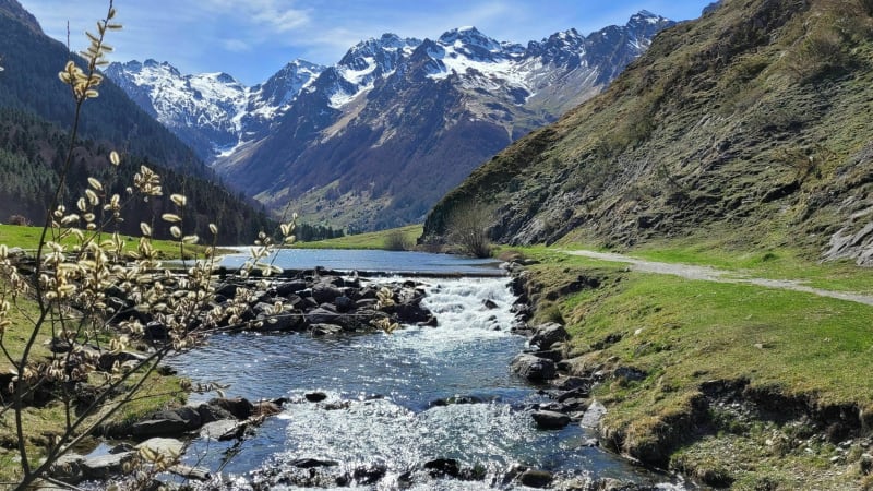 Wandel rond het meer van Estaing - Estaing