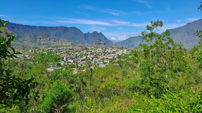 Cilaos, la Réunion, le "Rocher des Merveilles" - Cilaos