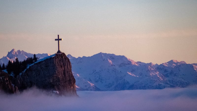 Evasion blanche à la Croix du Nivolet depuis maison Brûlée - Les Deserts