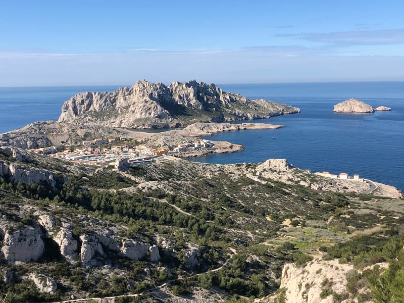 Randonnée au dessus des Goudes - Marseille