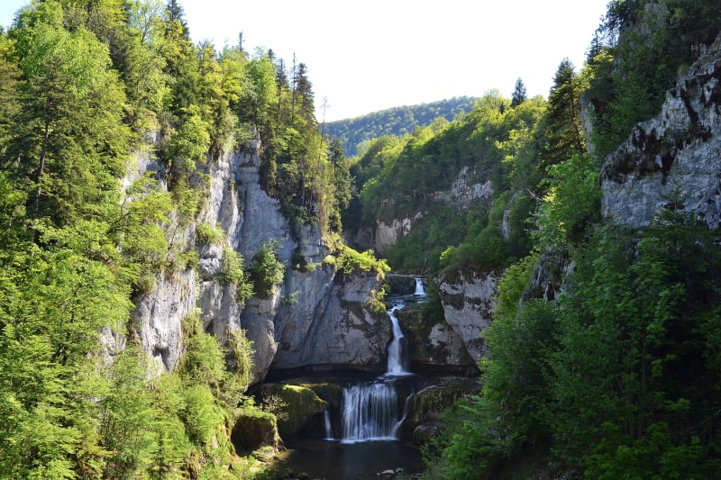 Excursion entre Cascade de la Billaude et étang des Pêchettes - Le Vaudioux