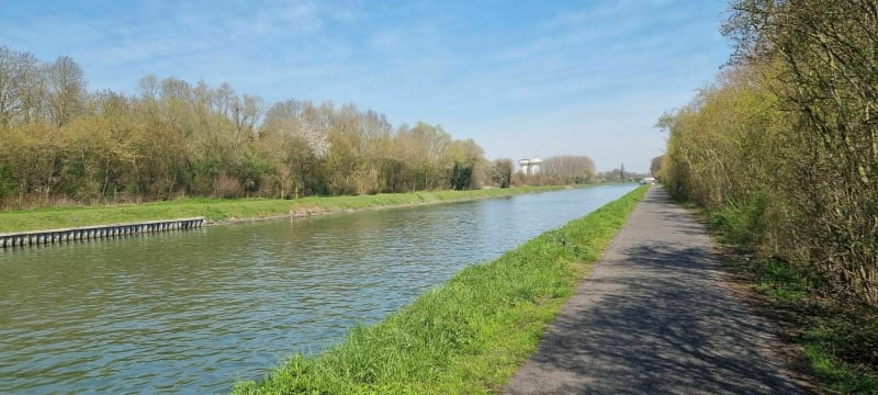 Entre la Deule et la Scarpe canalisée - Douai