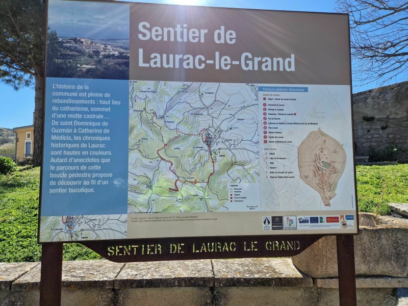 Promenade historique à Laurac le Grand - Laurac