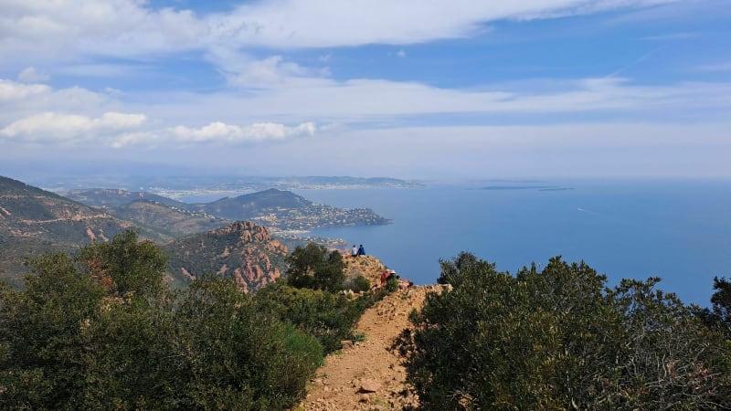 Randonnée au cap Roux - Saint-Raphaël