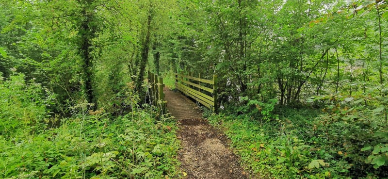 Le sentier du Maresquay - Athies