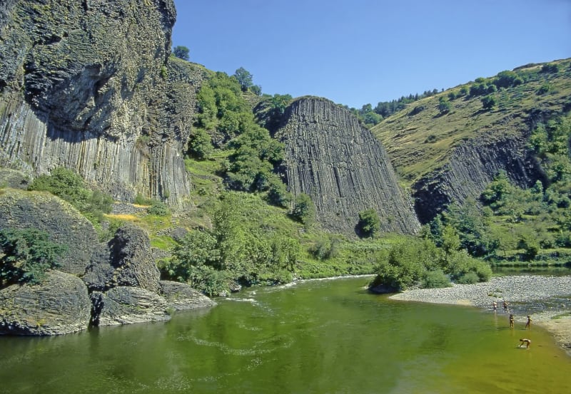 Prades Loop boven de Allier-kloven - Prades