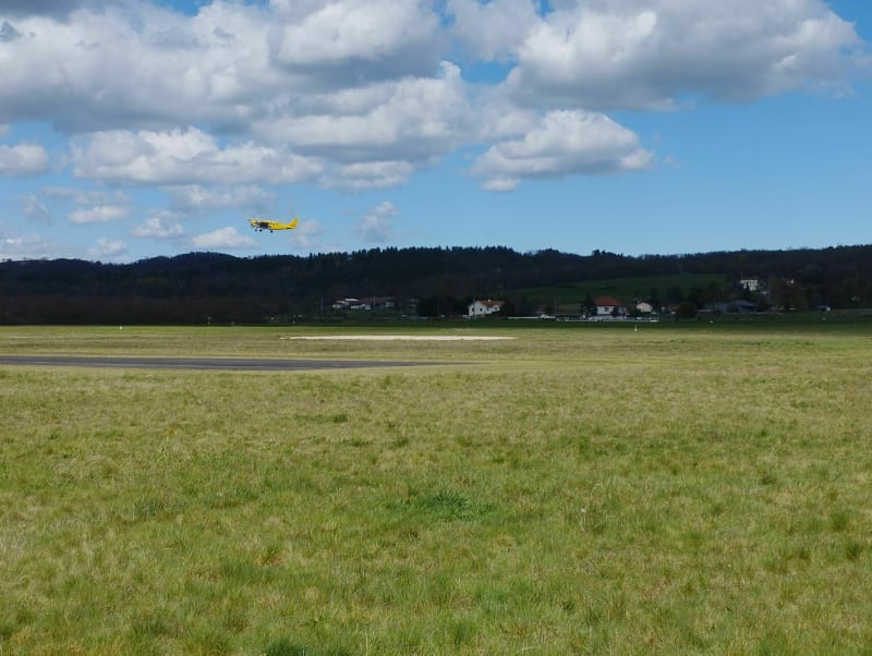 Départ After Fly, avec petites routes et sentiers vallonnés - Saint-Galmier