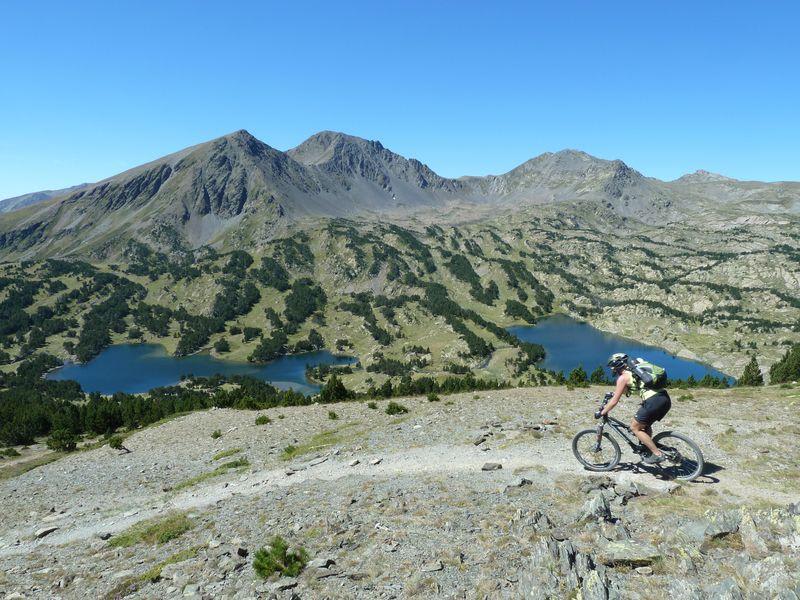 Bac de Dellà depuis Formiguères - Formiguères