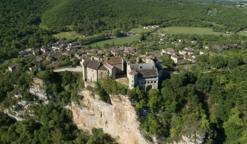 Petits villages perchés en VTT autour de Bruniquel - Bruniquel