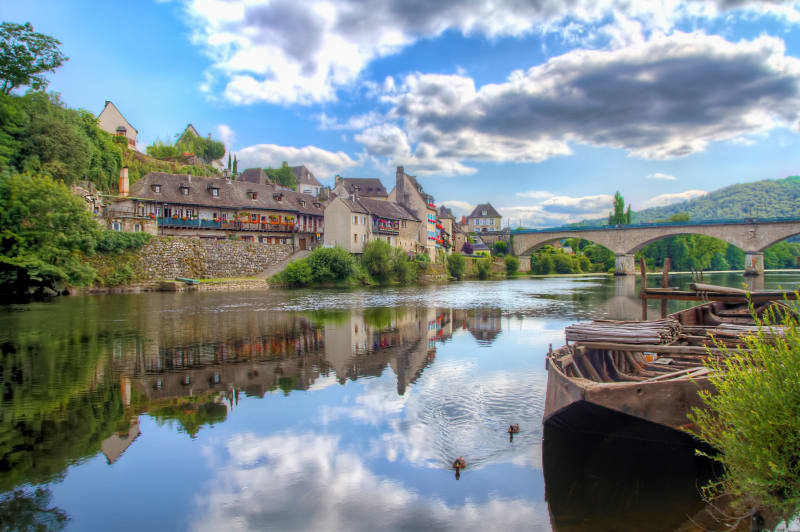 Randonnée au village d'Argentat - Saint-Martial-Entraygues