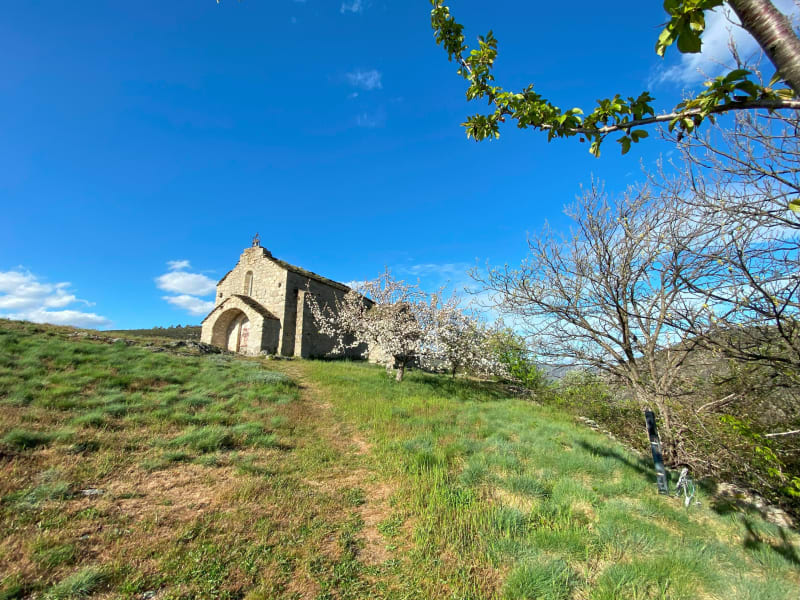 Balade à la Chapelle Saint-Loup et vue panoramique - Pourcharesses