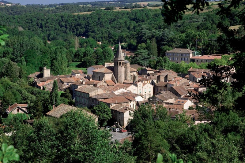 Dans la vallée du Cérou - Monestiés