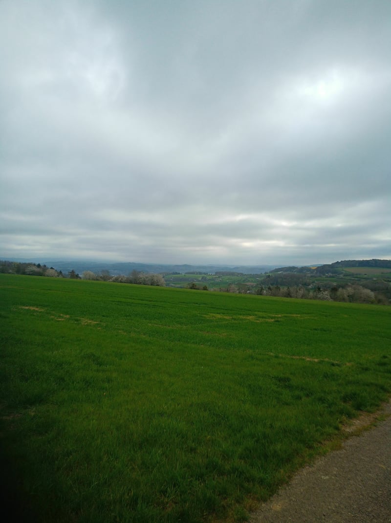 Gravel entre Halstroff et Silwingen en Allemagne à vélo - Halstroff