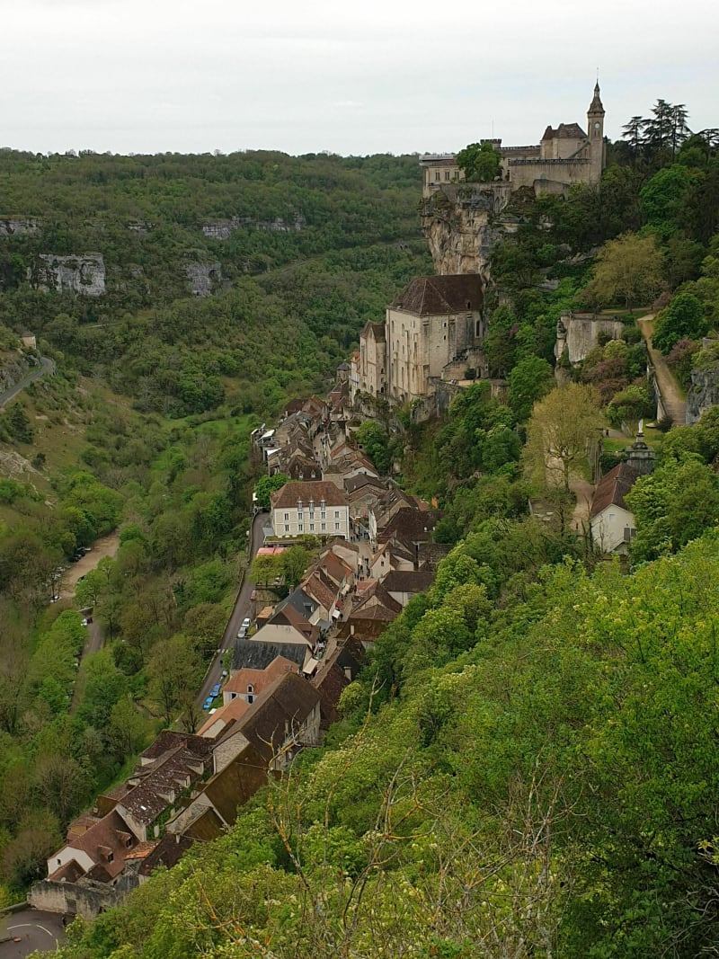 Rocamadour-circuit via de uitkijkpunten - Rocamadour