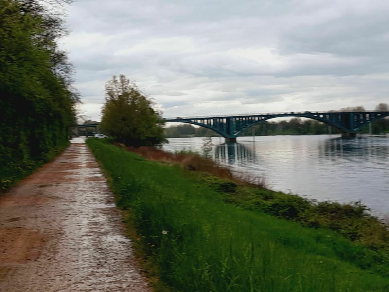 Long de Saône vers le Villars - Tournus