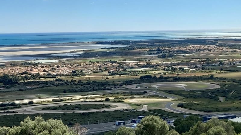 Jolie promenade dans la gardiole par le circuit automobiles - Fabrègues