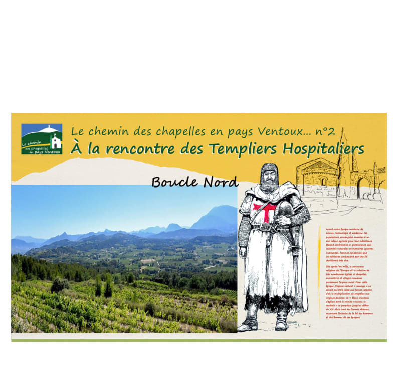 A la rencontre des Templiers - Hospitaliers  -  Boucle Nord - Buisson
