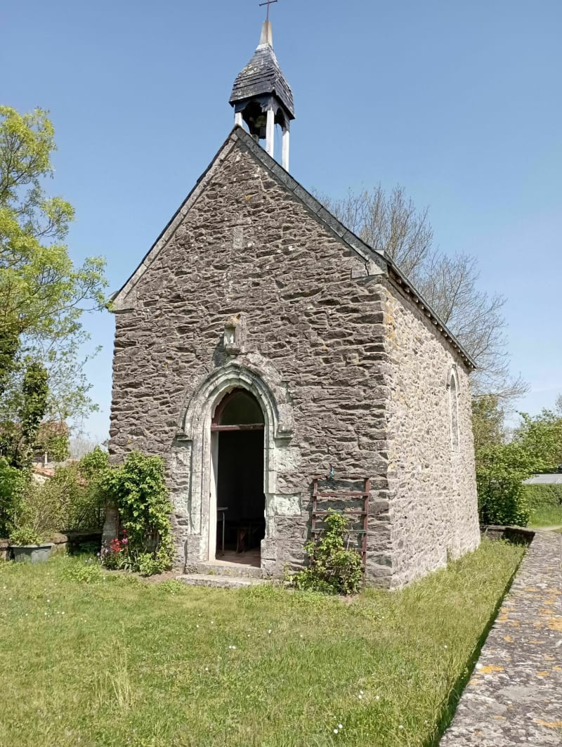 Chanzeau  chapelle Saint Ambroise. - Chemillé-en-Anjou