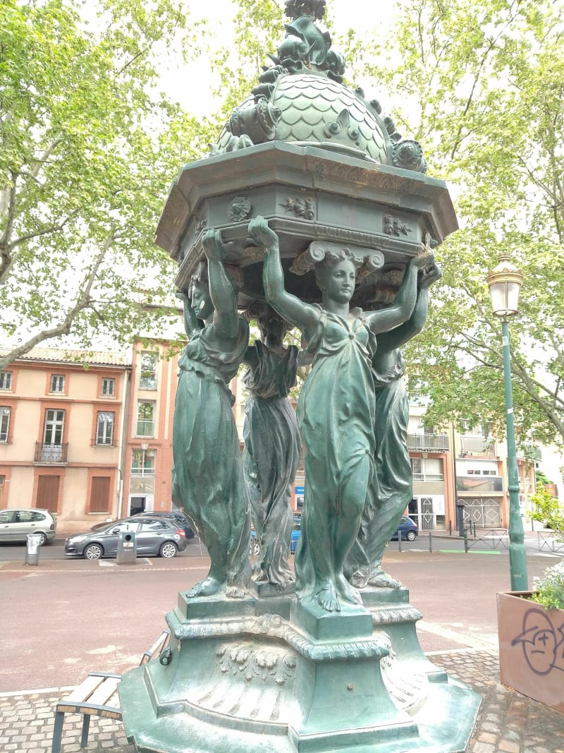 Bords de Garonne par Pont Jumeaux et Pont St-Michel - Toulouse