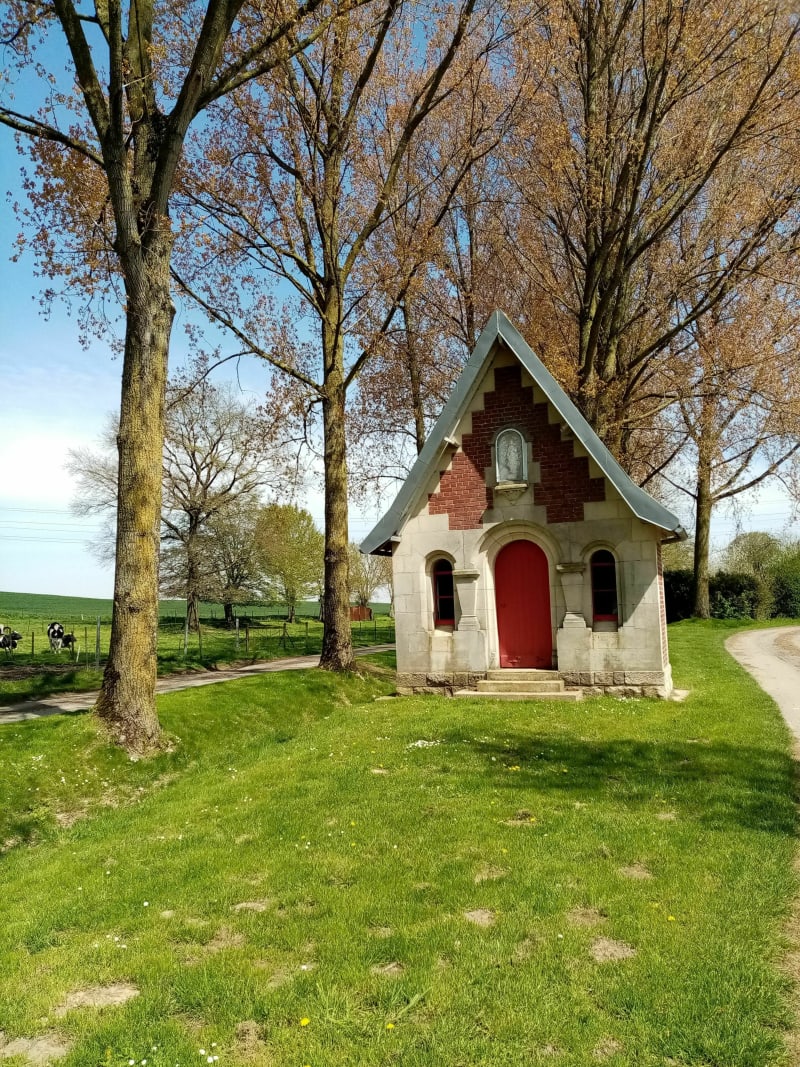Sentier de l'abbaye d'Eaucourt depuis Martinpuich - Martinpuich