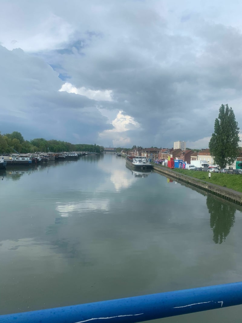 Ballade le long du canal Jusque étang des pres loribes - Douai