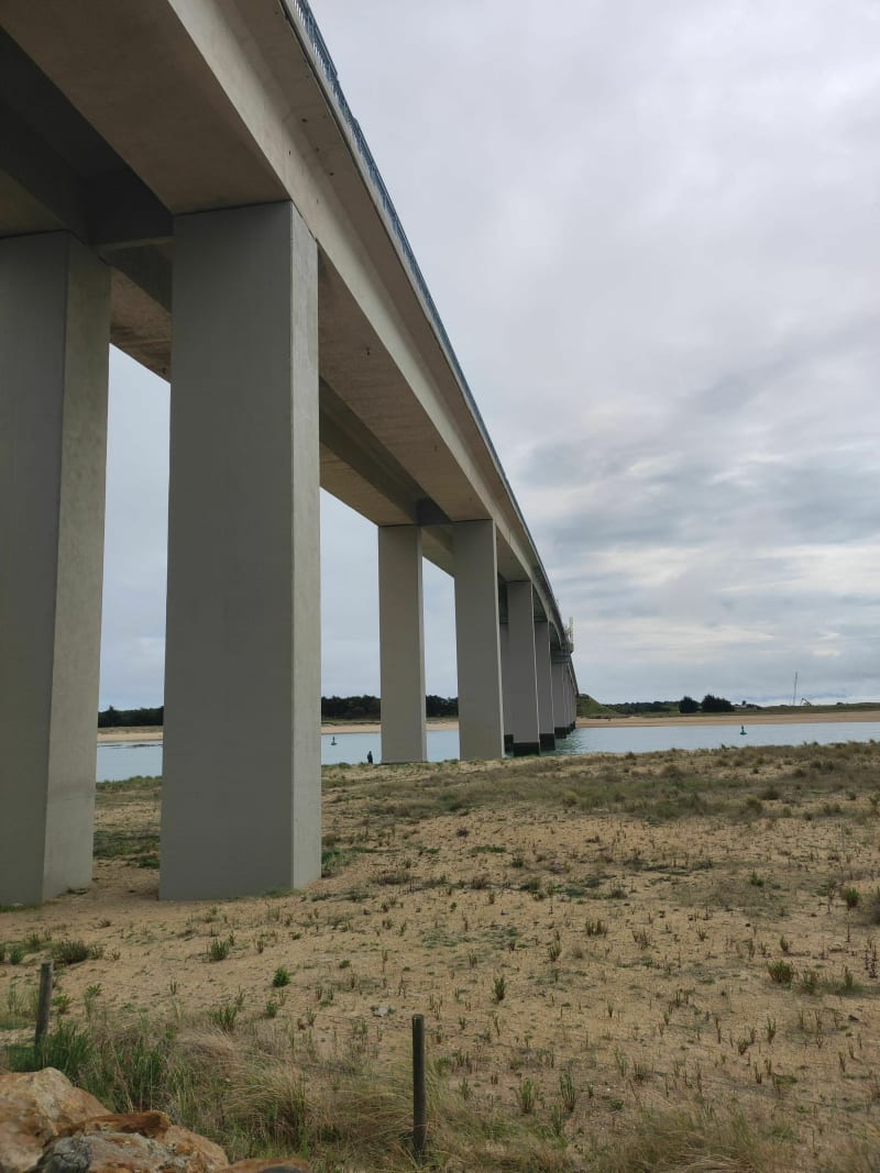 Du Pont de Noirmoutier vers Passage du Gois - Barbâtre