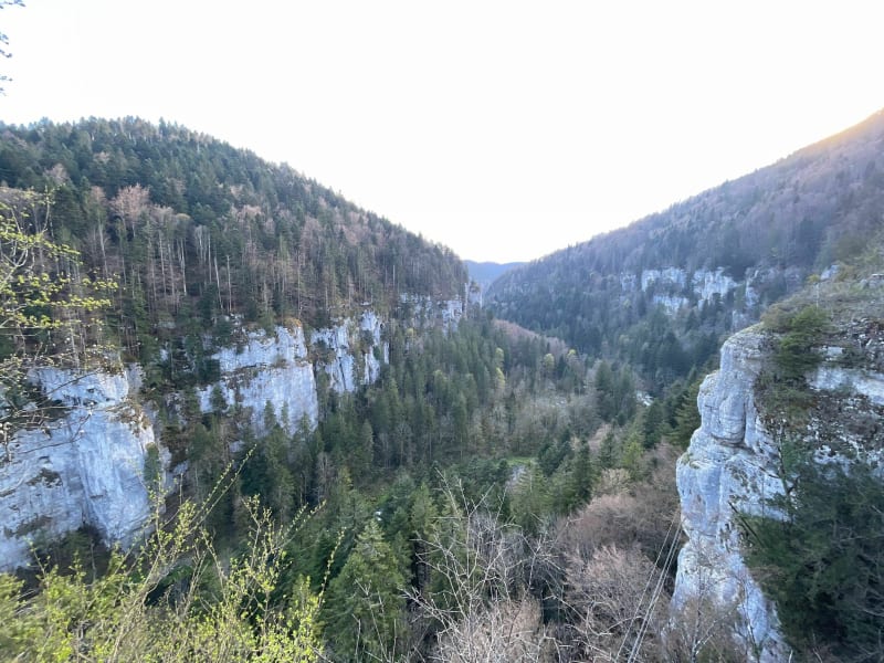 Échelles de la Mort via le Belvédère des Vieilles Femelles - Charquemont