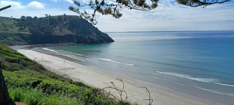 Morgat vers pointe du Guern A/R sous le soleil - Crozon