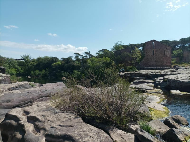 Tocht naar de waterval van Aille, in de Plaine des Maures - Vidauban