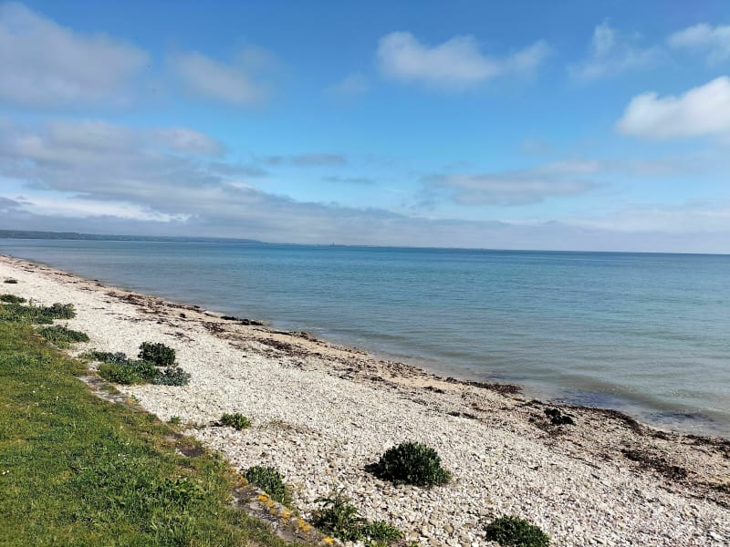 Saint Marcouf et vue sur Tatihou - Saint-Marcouf