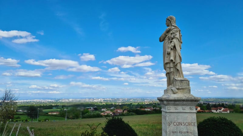 Balade autour du clocher aux 4 cadrans de Sainte-Consorce - Sainte-Consorce
