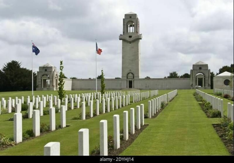 Mémoires australiennes au cimetière de Villers-Bretonneux - Villers-Bretonneux