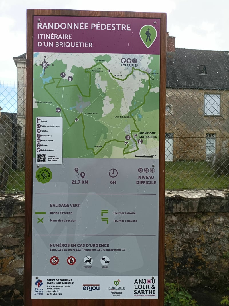 Rando du briquetier - Montigné les Rairies - Montigné les Rairies