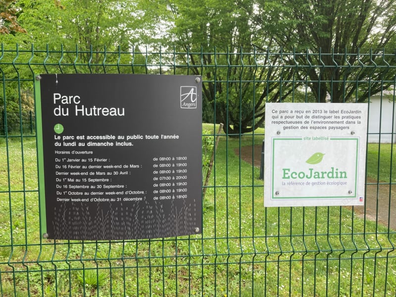 Balade entre le parc du Jau et le parc du Hutreau - Mûrs-Erigné