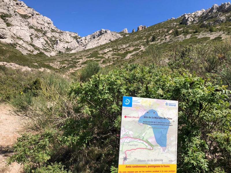 Vers la muraille de Chine en passant par la Panouse - Marseille