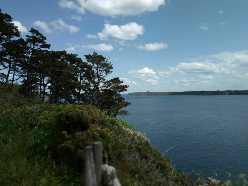 Vers le phare du Minou à travers la campagne de Plouzané - Plouzané