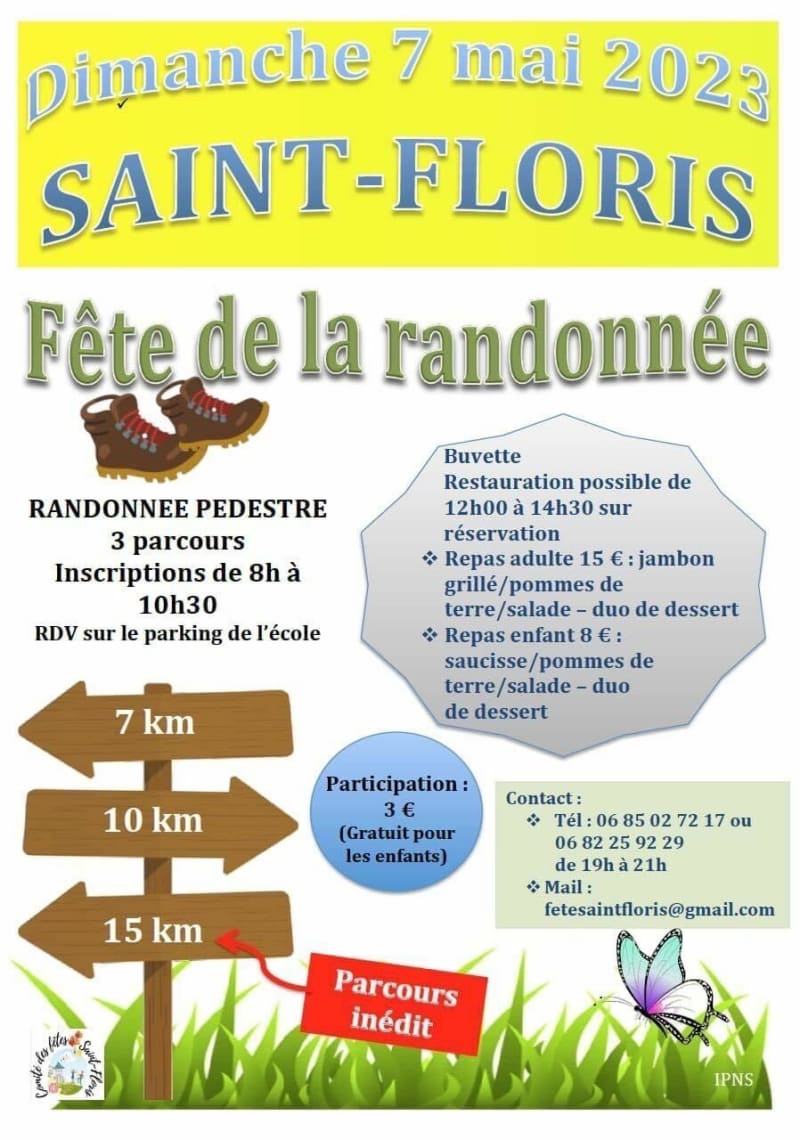Fête de la randonnée à Saint Floris - Saint-Floris