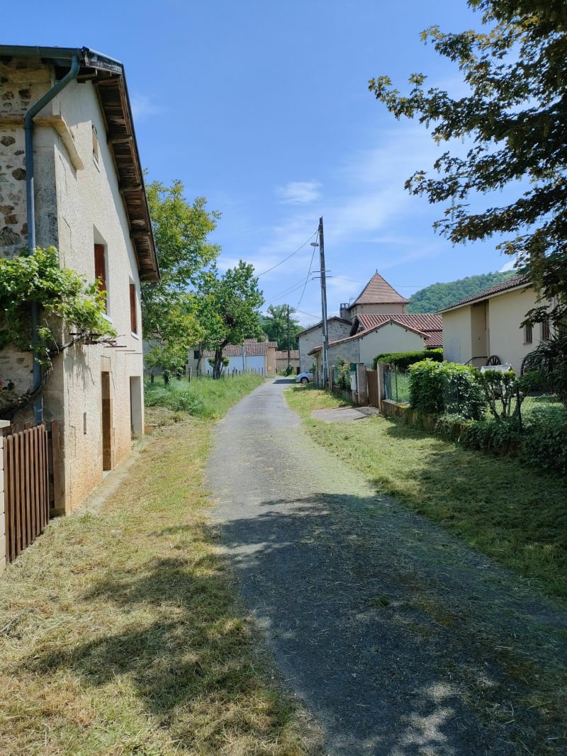 Course sportive en passant par Villeneuve et Capdenac. - Sonnac