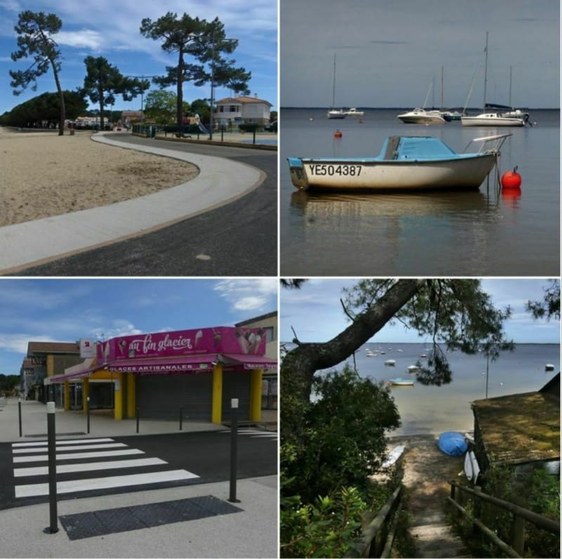 De Carcans à la plage de Maubuisson à vélo - Carcans