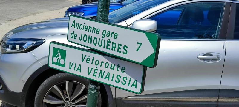 Vélo voie verte Via Vénaissia au Paluds - Sarrians