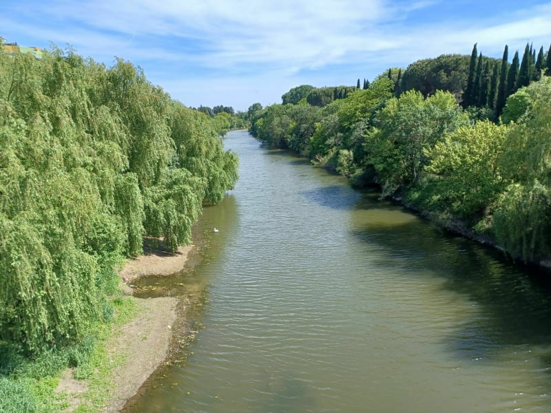 De Carnon à Montpellier à vélo - Palavas-les-Flots